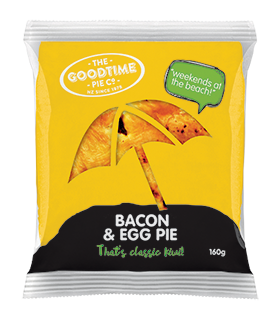 Goodtime Classic Bacon and Egg Pie