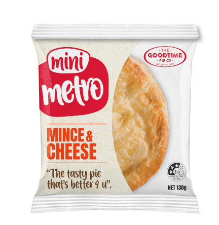 Goodtime Metro Mini Mince & Cheese Pie Pack