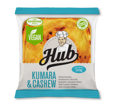 Hub Gourmet Vegan Kumara & Cashew Pie Pack
